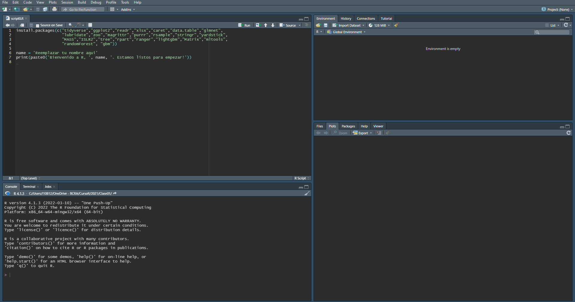 R Studio - IDE